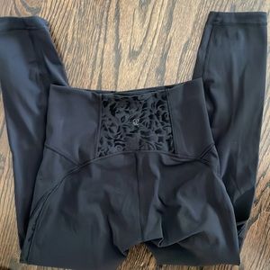 Lululemon Lace Trim Leggings